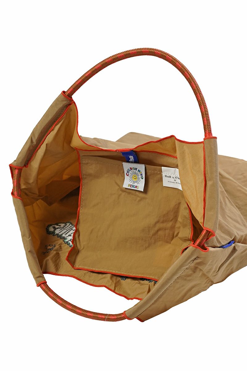 Ball & Chain(ボールアンドチェーン)HONY&BEAR (M) ハニーアンドベアー ショッピングバック トートバッグ 314007 -3