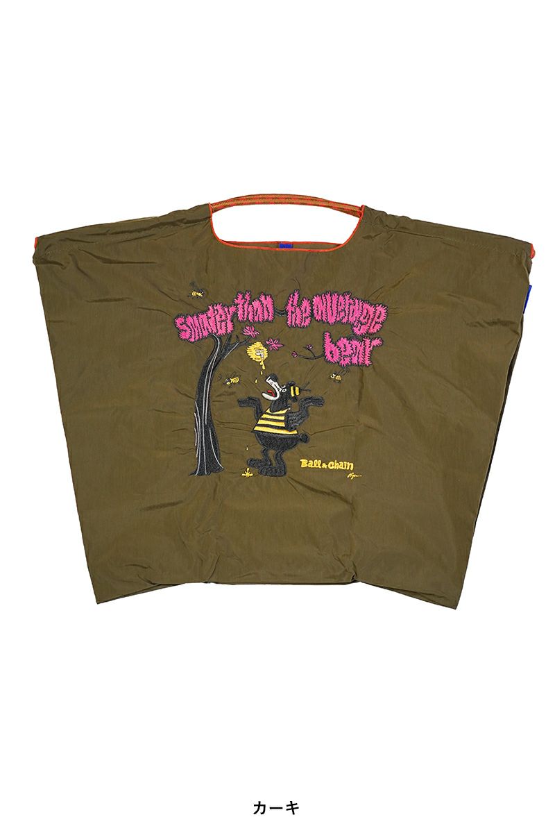 Ball & Chain(ボールアンドチェーン)HONY&BEAR (L) ハニーアンドベアー ショッピングバック トートバッグ 314107 -7