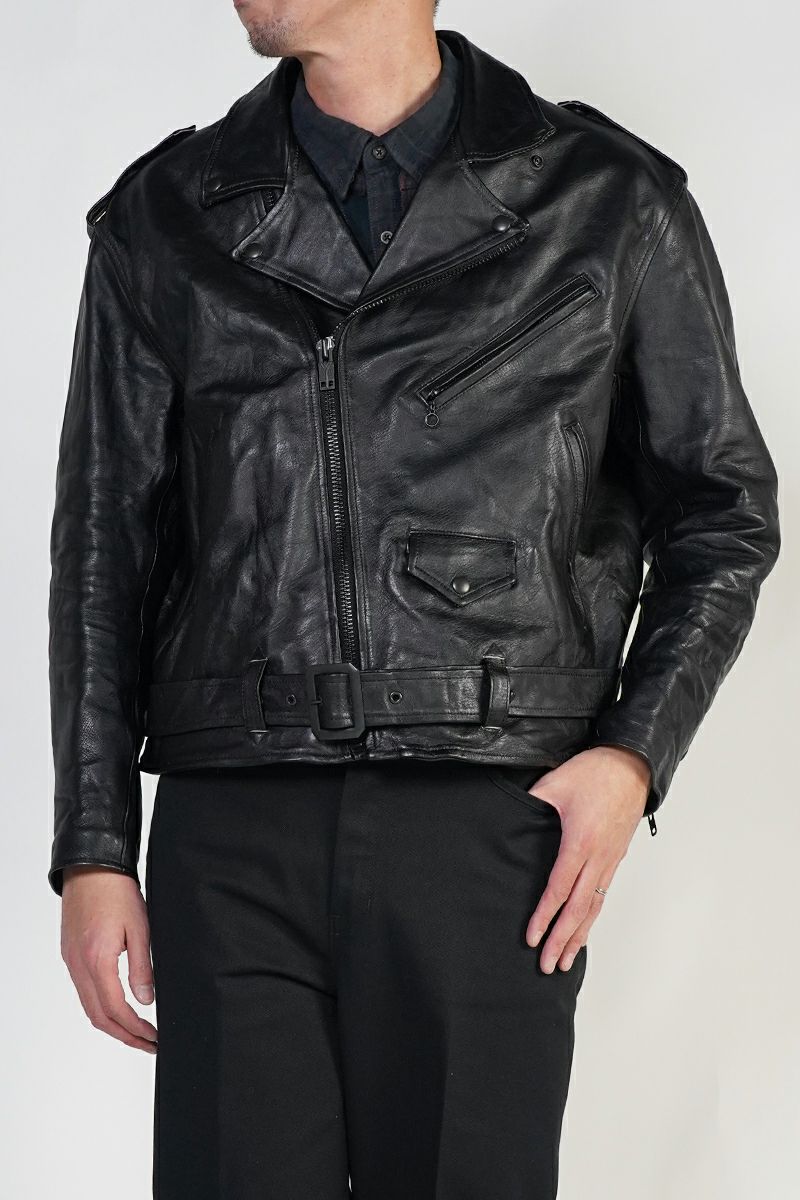 Rafu(ラフ)blackmeans × Rafu ブラックミーンズ×ラフ ライダースジャケット RAFU045 -1