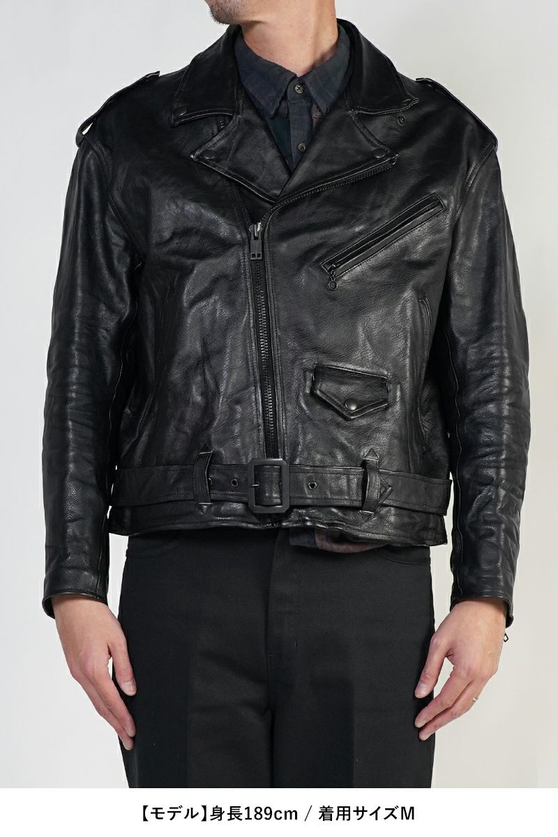 Rafu(ラフ)blackmeans × Rafu ブラックミーンズ×ラフ ライダースジャケット RAFU045 -8