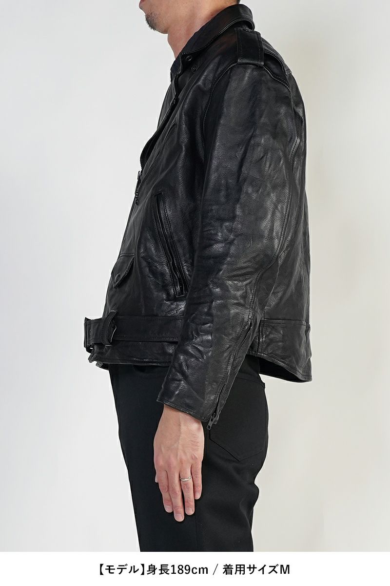 Rafu(ラフ)blackmeans × Rafu ブラックミーンズ×ラフ ライダースジャケット RAFU045 -9