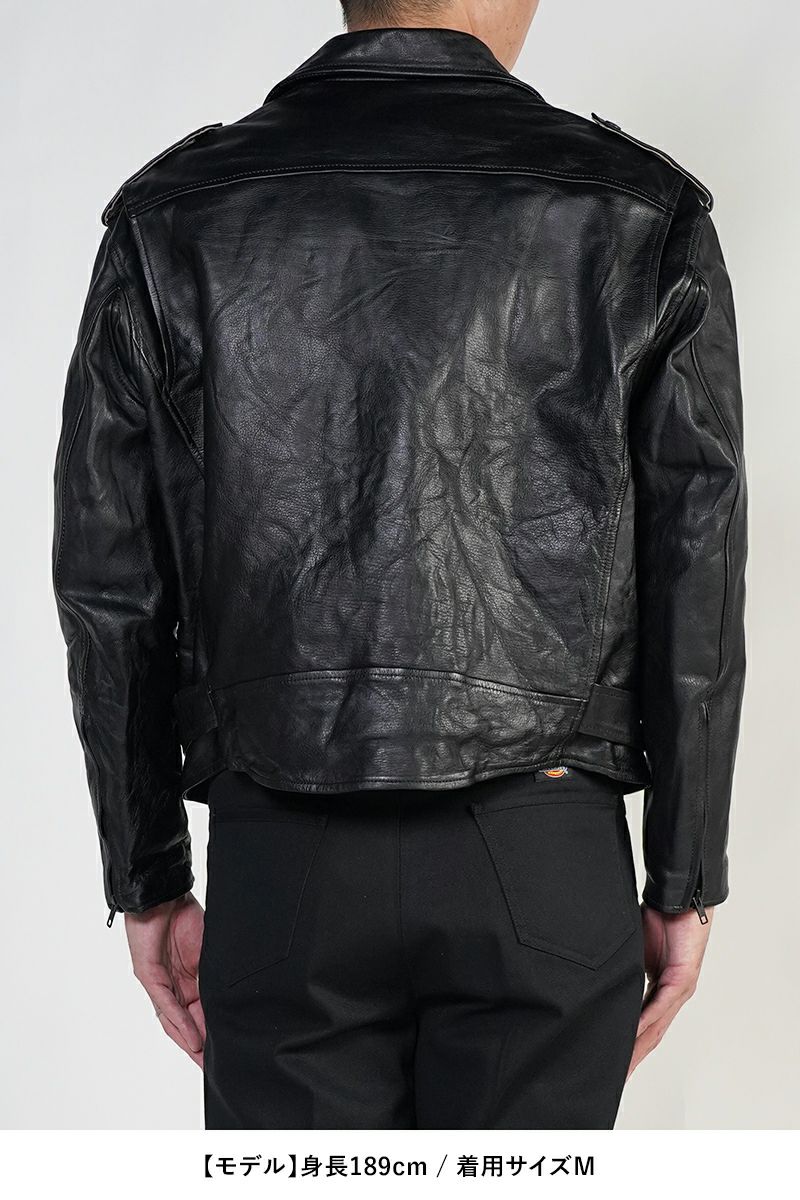 Rafu(ラフ)blackmeans × Rafu ブラックミーンズ×ラフ ライダースジャケット RAFU045 -10