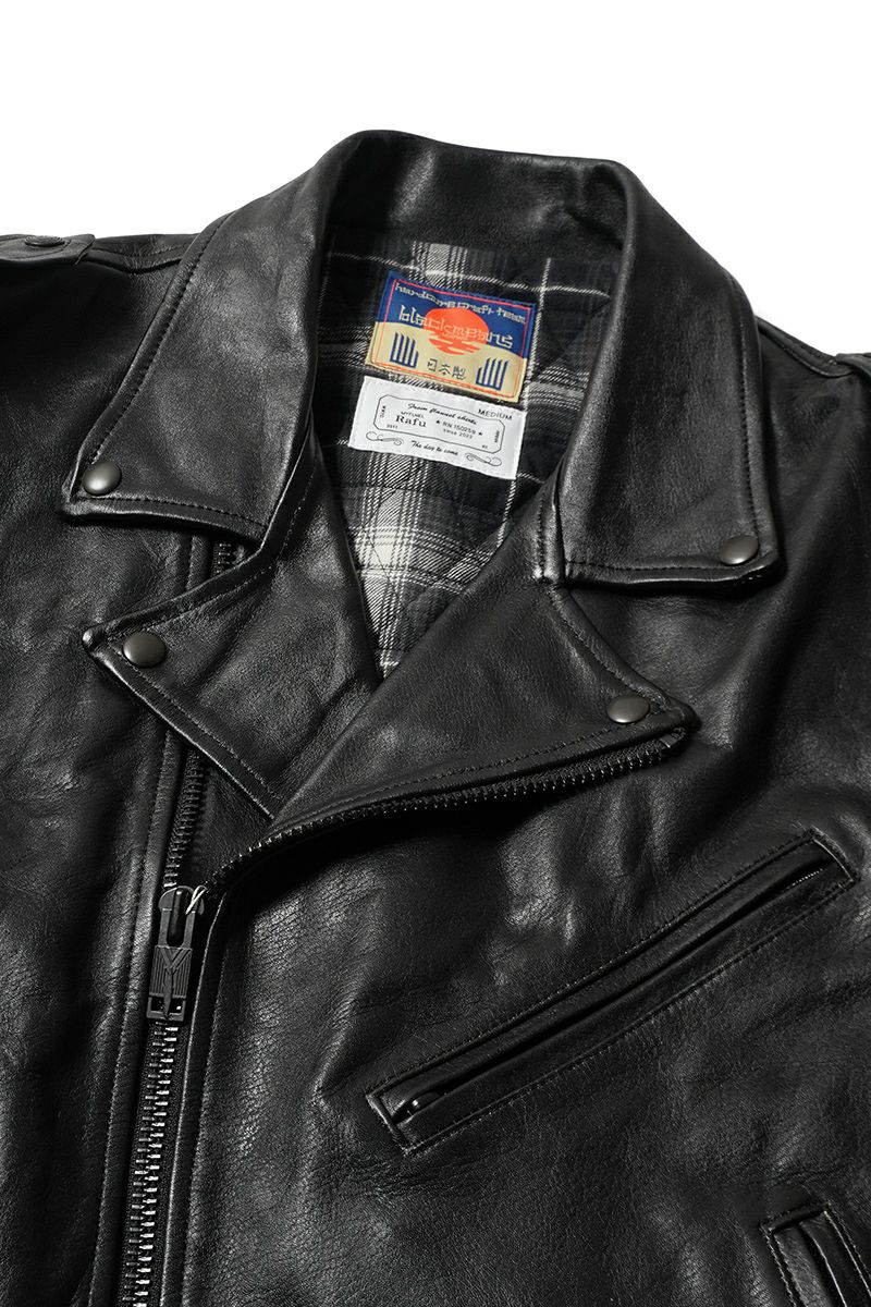 Rafu(ラフ)blackmeans × Rafu ブラックミーンズ×ラフ ライダースジャケット RAFU045 -13