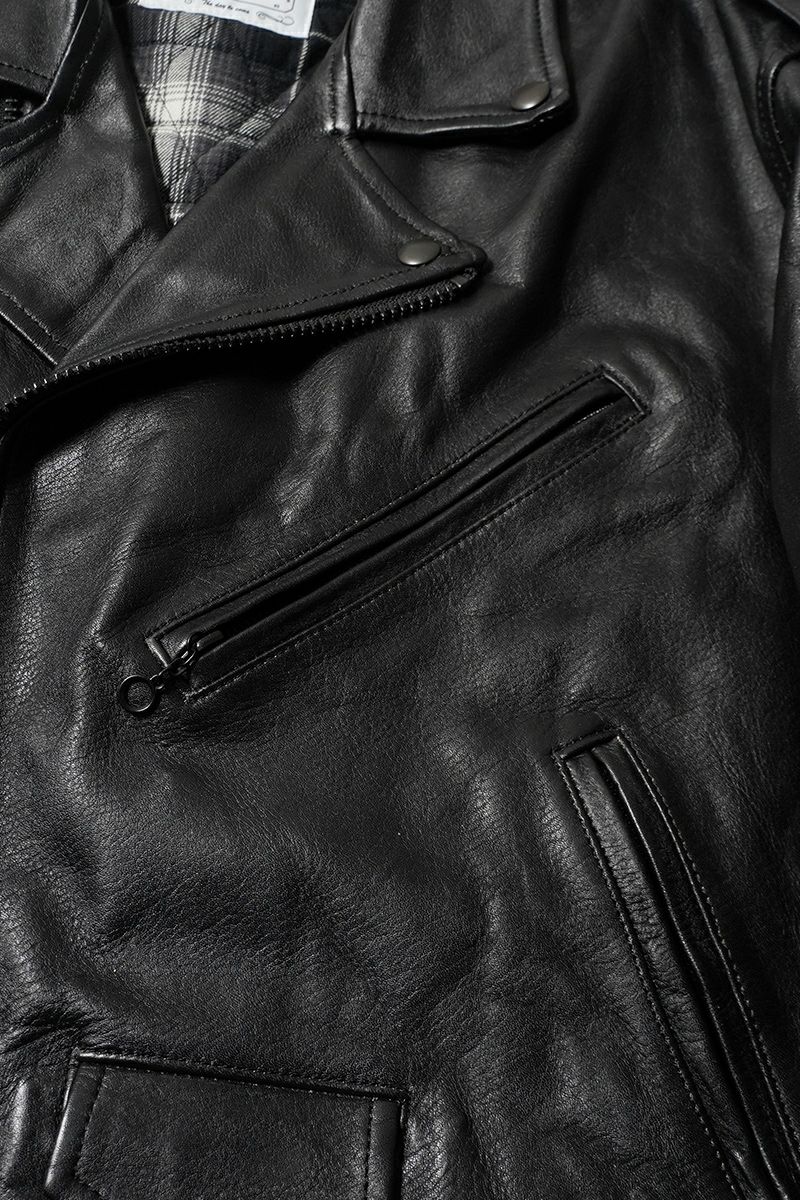 Rafu(ラフ)blackmeans × Rafu ブラックミーンズ×ラフ ライダースジャケット RAFU045 -15