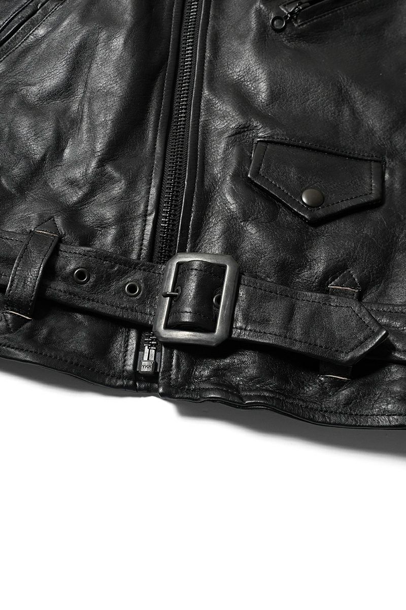 Rafu(ラフ)blackmeans × Rafu ブラックミーンズ×ラフ ライダースジャケット RAFU045 -18