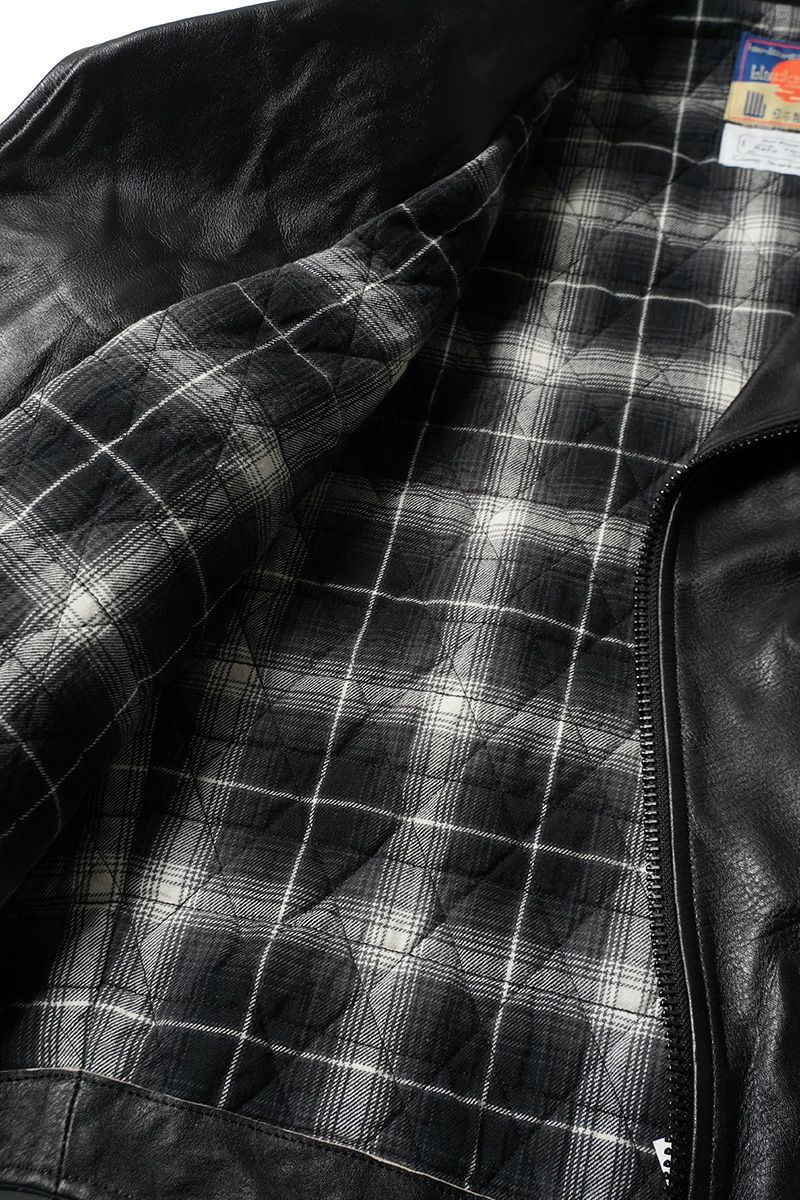 Rafu(ラフ)blackmeans × Rafu ブラックミーンズ×ラフ ライダースジャケット RAFU045 -19