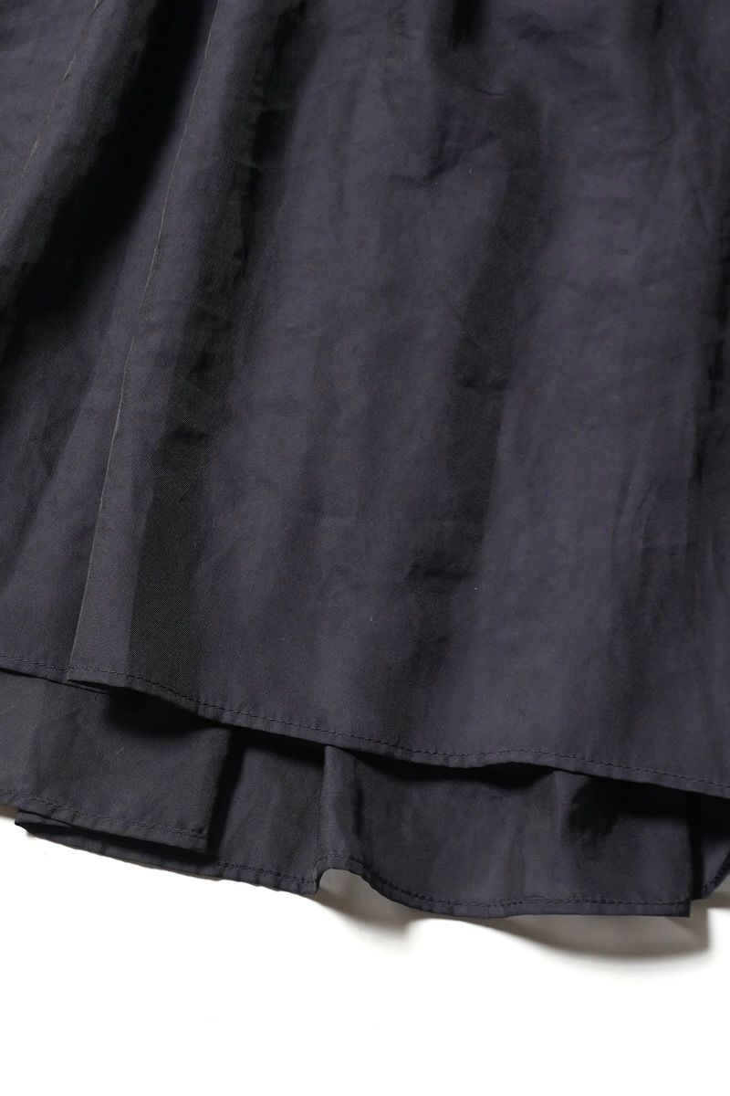 ma couleur(マ クルール)ビンテージサテン ギャザーマキシ スカート J4565 -2