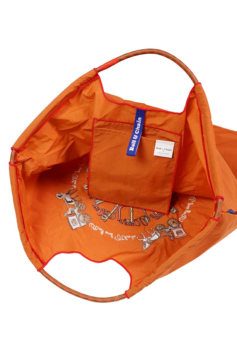 Ball & Chain(ボールアンドチェーン)KEY & CARRIAGE (L) キーアンドキャリッジL ショッピングバック トートバッグ 301138 -3