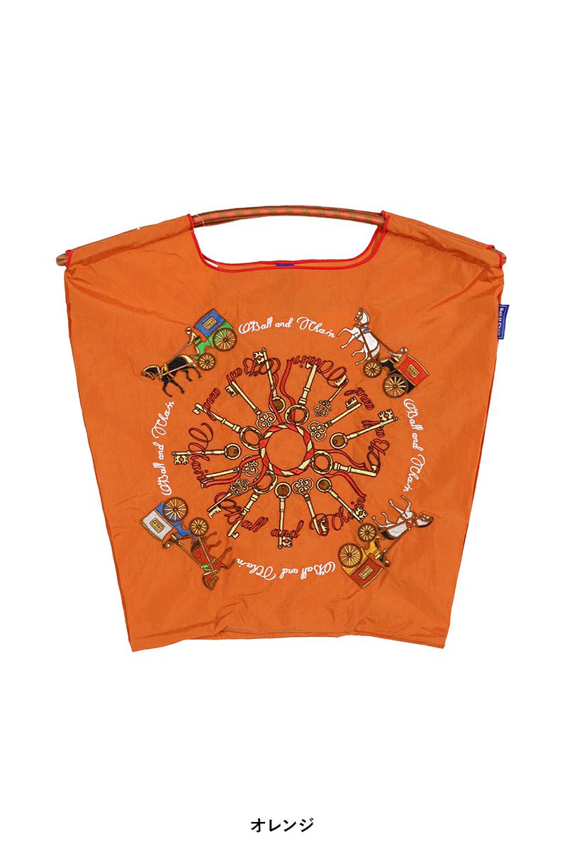 Ball & Chain(ボールアンドチェーン)KEY & CARRIAGE (M) キーアンドキャリッジM ショッピングバック トートバッグ 301038 -7