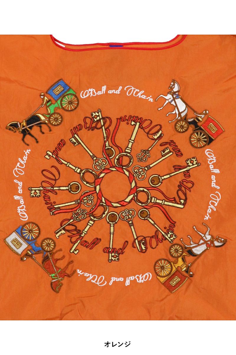 Ball & Chain(ボールアンドチェーン)KEY & CARRIAGE (M) キーアンドキャリッジM ショッピングバック トートバッグ 301038 -8