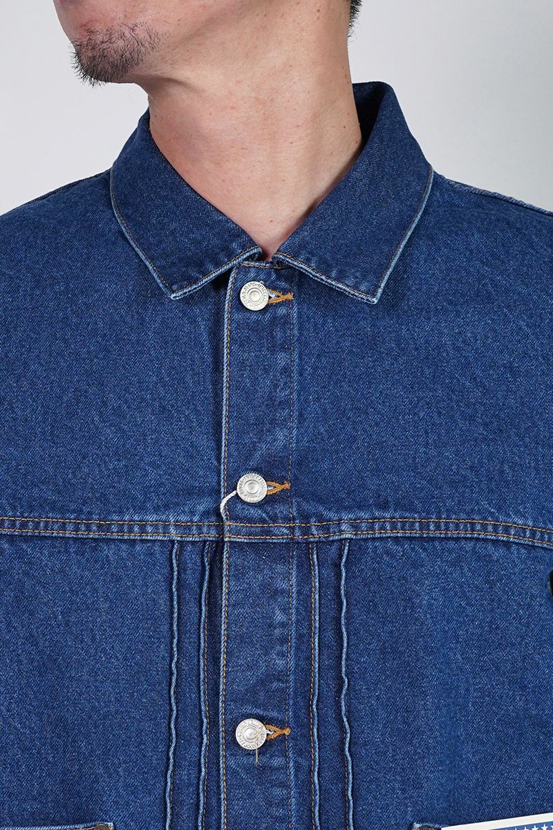 FREEMANS SPORTING CLUB(フリーマンズ スポーティング クラブ)LONGRIDGE JEAN JACKET ロングリッジデニムジャケット FY243JKA01 -2