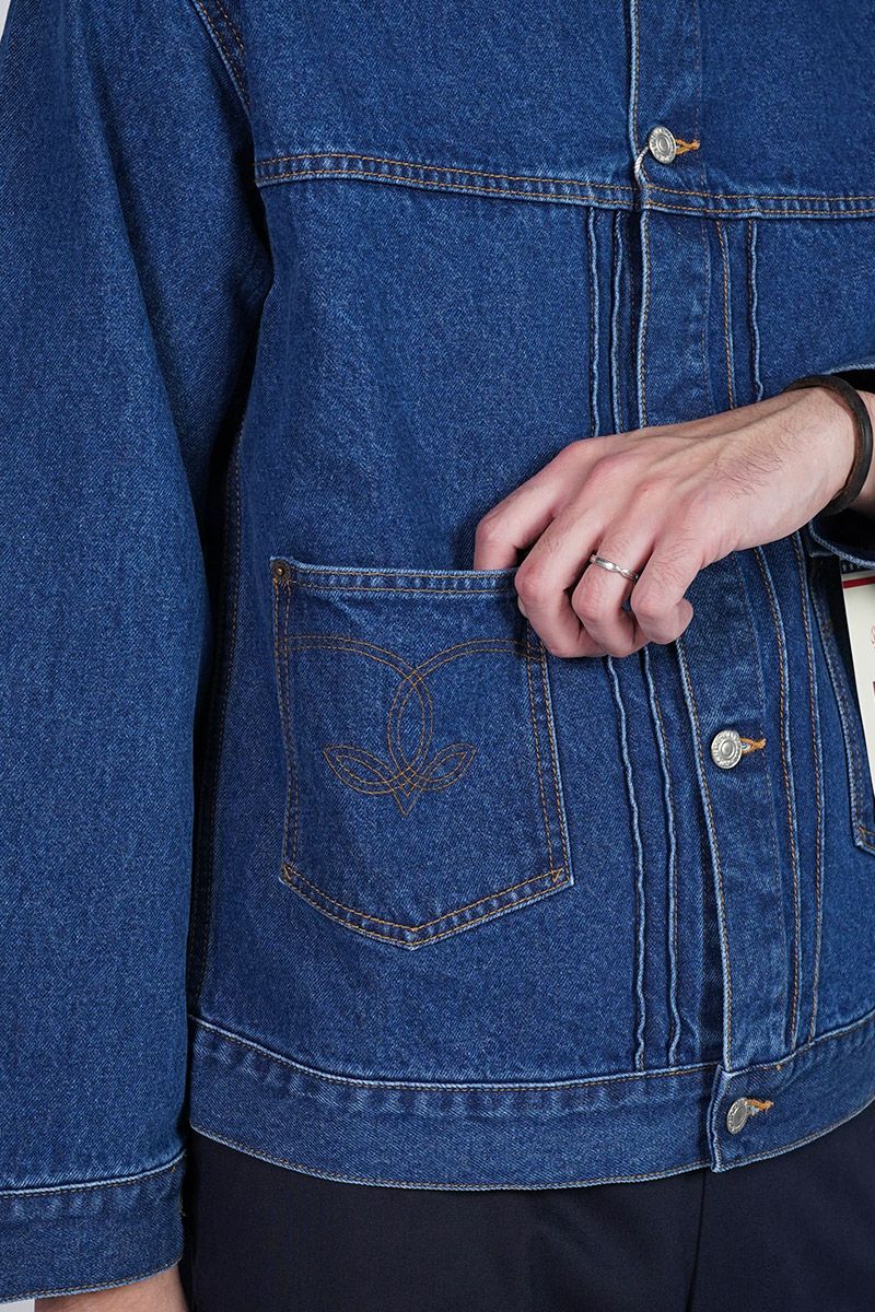 FREEMANS SPORTING CLUB(フリーマンズ スポーティング クラブ)LONGRIDGE JEAN JACKET ロングリッジデニムジャケット FY243JKA01 -3