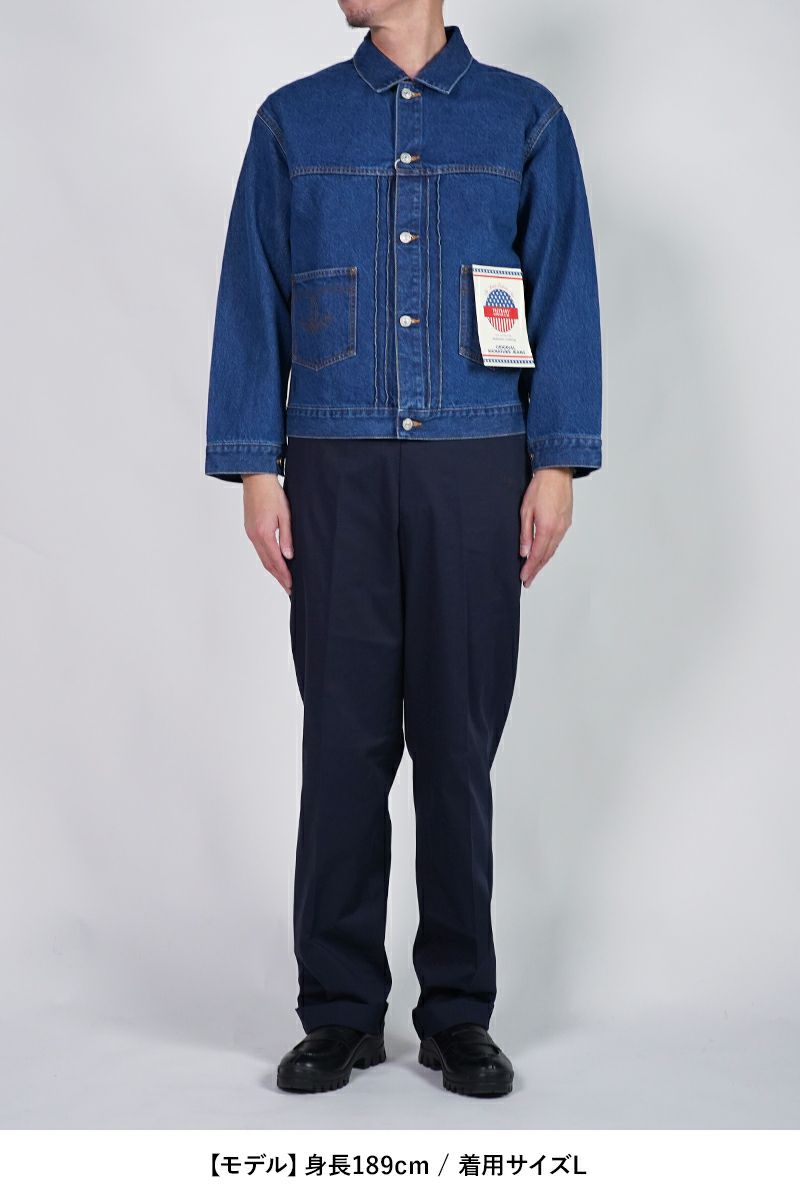 FREEMANS SPORTING CLUB(フリーマンズ スポーティング クラブ)LONGRIDGE JEAN JACKET ロングリッジデニムジャケット FY243JKA01 -5