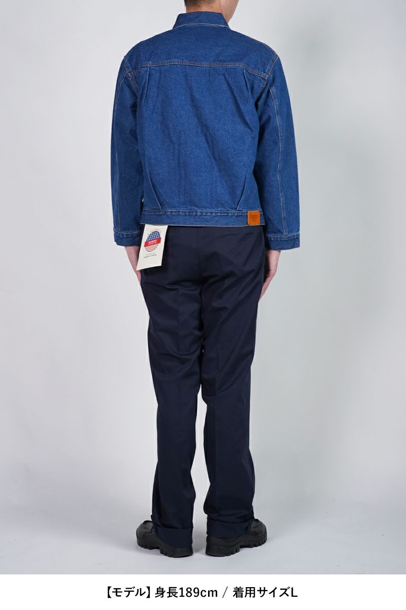 FREEMANS SPORTING CLUB(フリーマンズ スポーティング クラブ)LONGRIDGE JEAN JACKET ロングリッジデニムジャケット FY243JKA01 -6