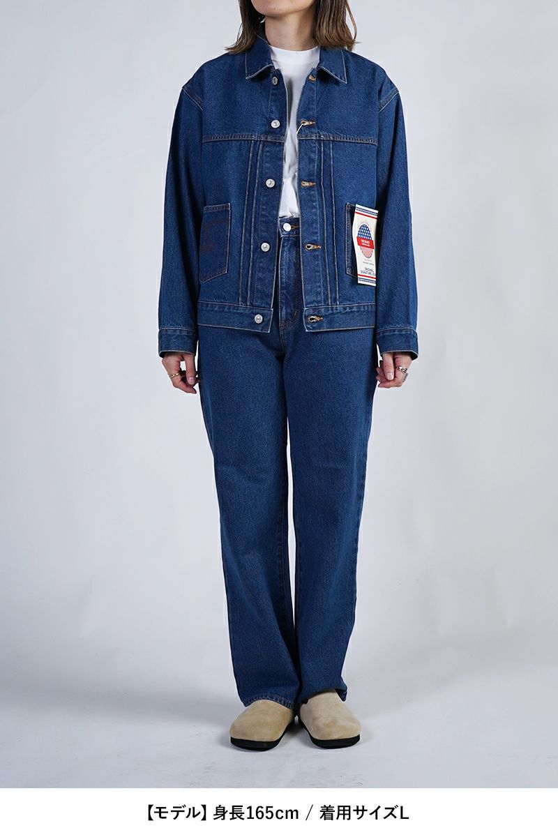 FREEMANS SPORTING CLUB(フリーマンズ スポーティング クラブ)LONGRIDGE JEAN JACKET ロングリッジデニムジャケット FY243JKA01 -13