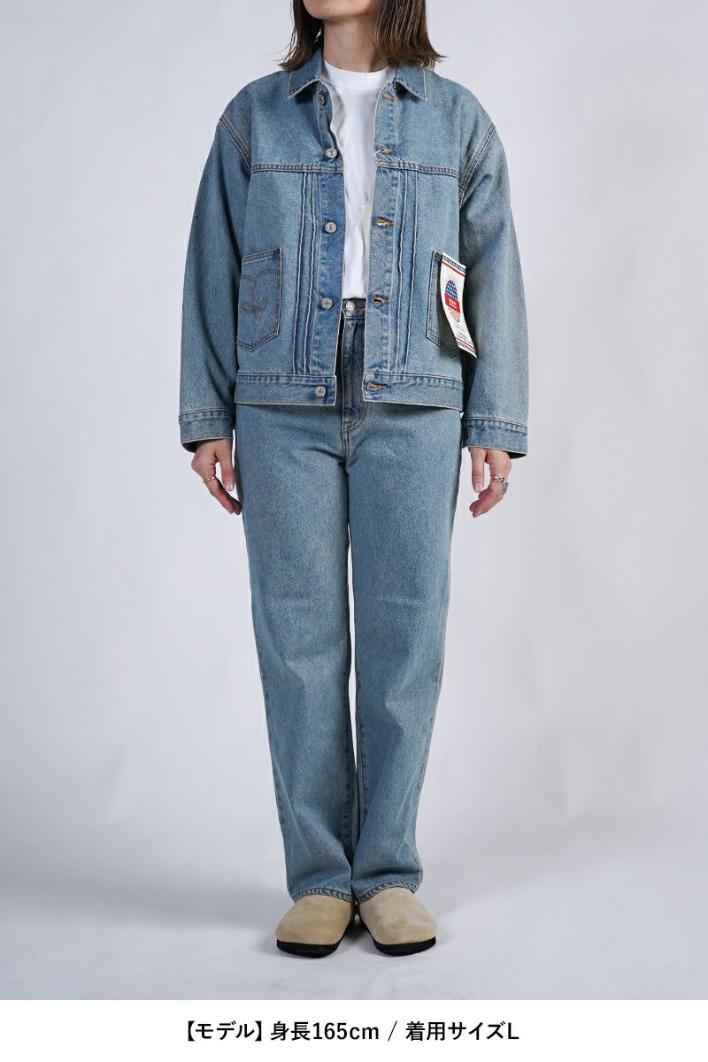 FREEMANS SPORTING CLUB(フリーマンズ スポーティング クラブ)LONGRIDGE JEAN JACKET ロングリッジデニムジャケット FY243JKA01 -15