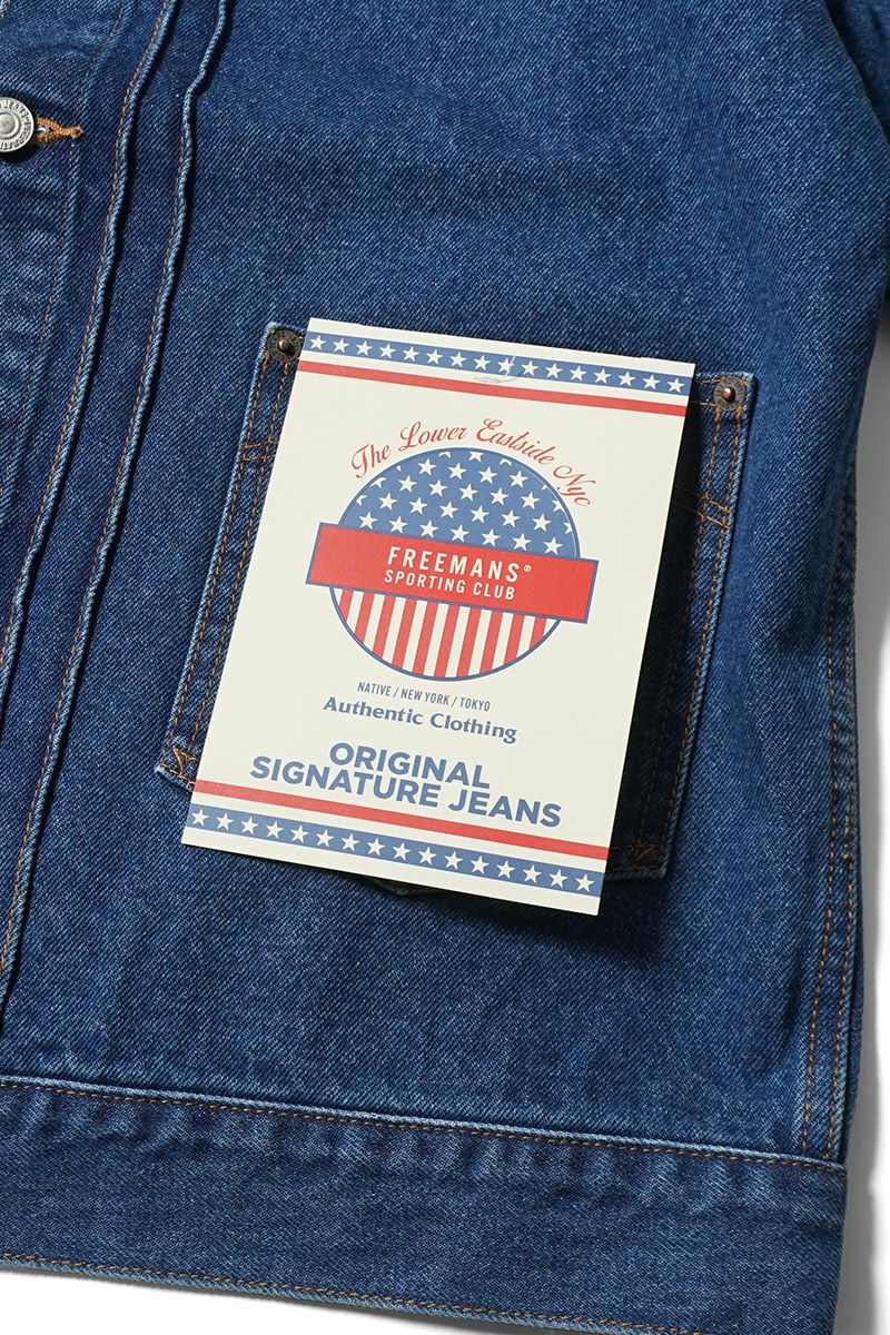 FREEMANS SPORTING CLUB(フリーマンズ スポーティング クラブ)LONGRIDGE JEAN JACKET ロングリッジデニムジャケット FY243JKA01 -24