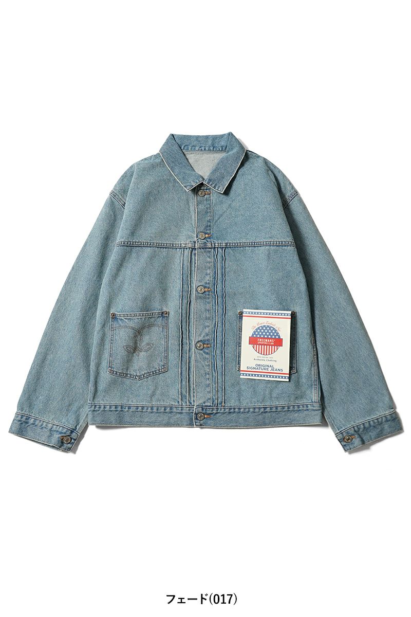 FREEMANS SPORTING CLUB(フリーマンズ スポーティング クラブ)LONGRIDGE JEAN JACKET ロングリッジデニムジャケット FY243JKA01 -29