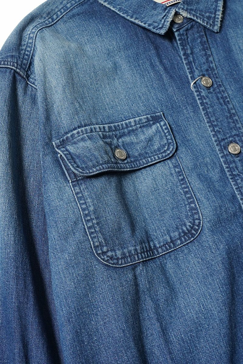 FREEMANS SPORTING CLUB(フリーマンズ スポーティング クラブ)GREAT JONES JEAN SHIRT グレートジョーンズジーンズシャツ FY243LSA01 -21