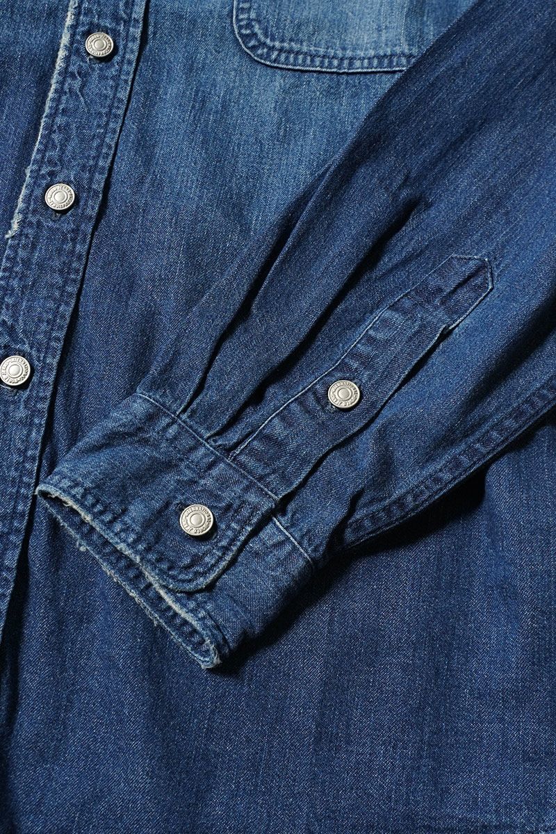 FREEMANS SPORTING CLUB(フリーマンズ スポーティング クラブ)GREAT JONES JEAN SHIRT グレートジョーンズジーンズシャツ FY243LSA01 -24