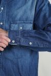 FREEMANS SPORTING CLUB(フリーマンズ スポーティング クラブ)HOOK CREEK JEAN SHIRTS フッククリークデニムシャツ FY243LSB01 -4