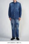 FREEMANS SPORTING CLUB(フリーマンズ スポーティング クラブ)HOOK CREEK JEAN SHIRTS フッククリークデニムシャツ FY243LSB01 -5