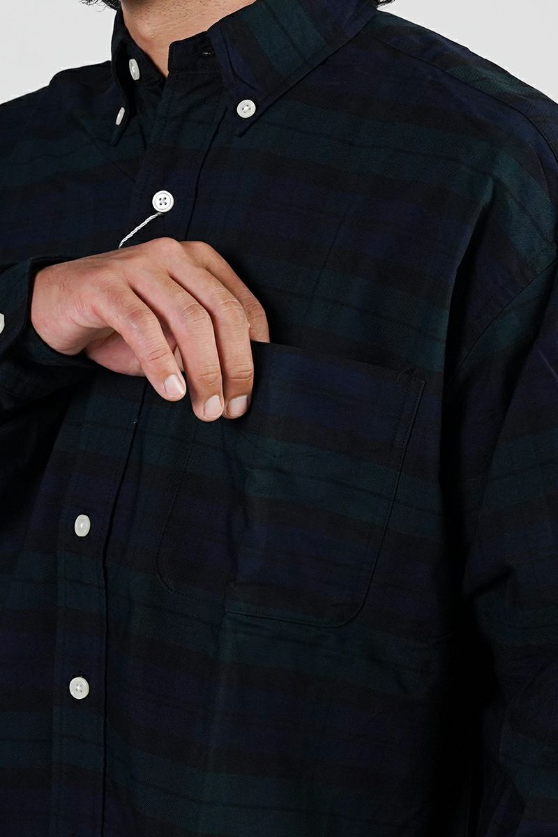 FREEMANS SPORTING CLUB(フリーマンズ スポーティング クラブ)CHRYSTIE SHIRT クリスティシャツ FY243LSC04 -3