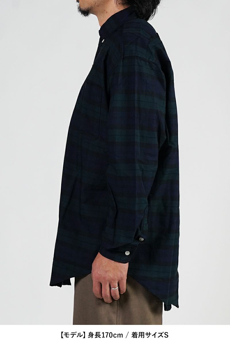 FREEMANS SPORTING CLUB(フリーマンズ スポーティング クラブ)CHRYSTIE SHIRT クリスティシャツ FY243LSC04 -10