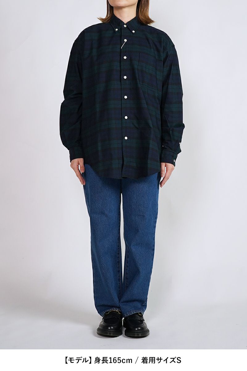 FREEMANS SPORTING CLUB(フリーマンズ スポーティング クラブ)CHRYSTIE SHIRT クリスティシャツ FY243LSC04 -12