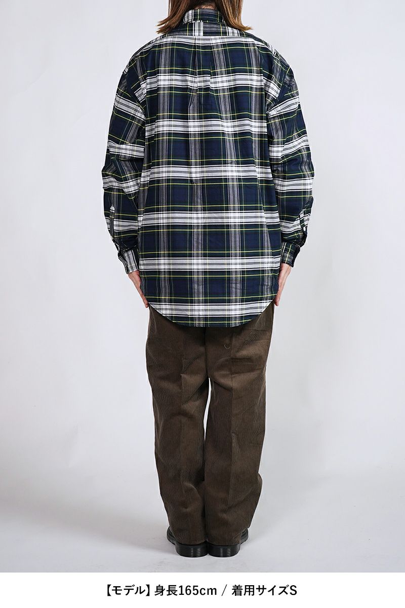 FREEMANS SPORTING CLUB(フリーマンズ スポーティング クラブ)CHRYSTIE SHIRT クリスティシャツ FY243LSC04 -15