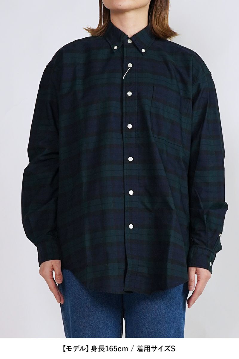 FREEMANS SPORTING CLUB(フリーマンズ スポーティング クラブ)CHRYSTIE SHIRT クリスティシャツ FY243LSC04 -16