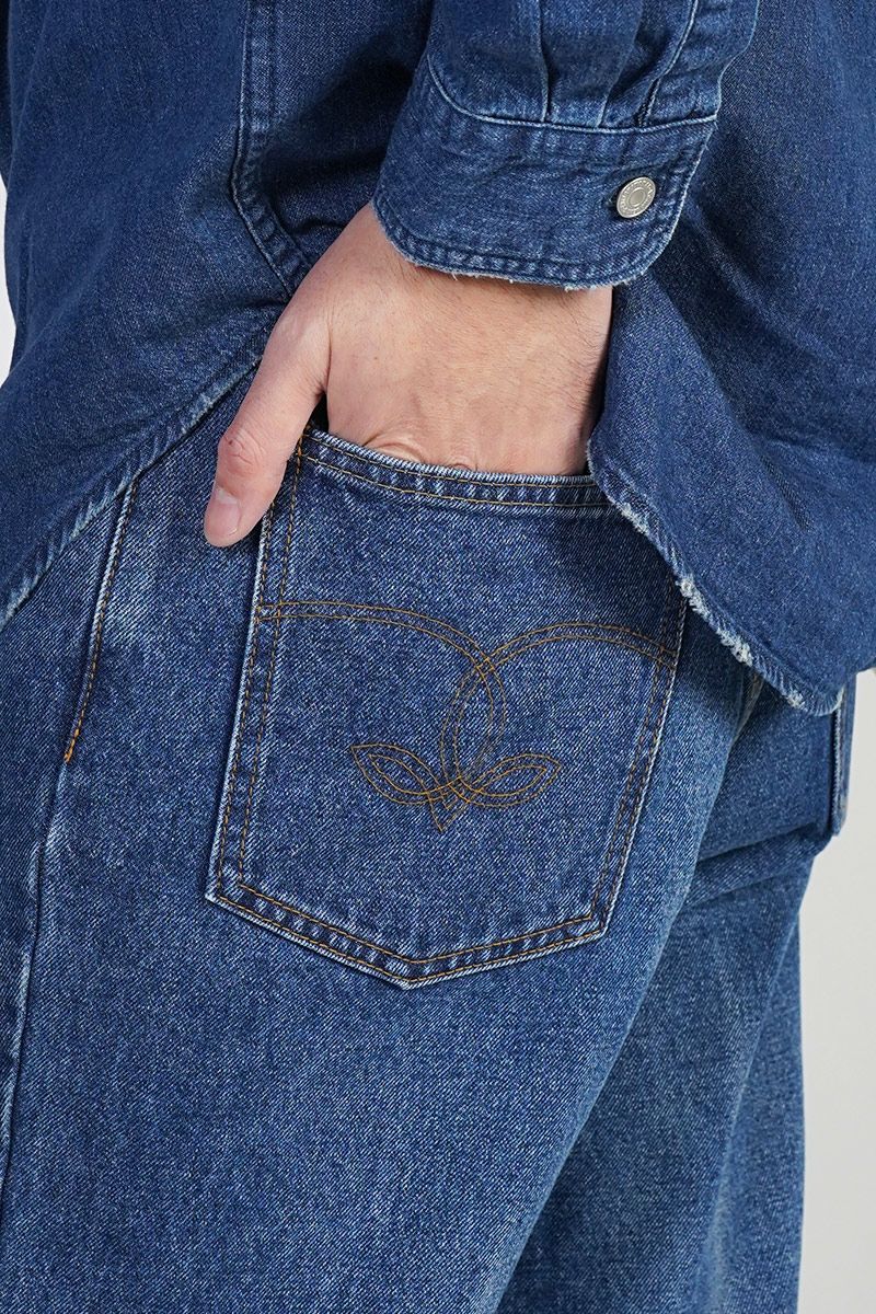 FREEMANS SPORTING CLUB(フリーマンズ スポーティング クラブ)ROSEDALE JEANS STRAIGHT ローズデールジーンズストレートパンツ FY243PTA01 -3