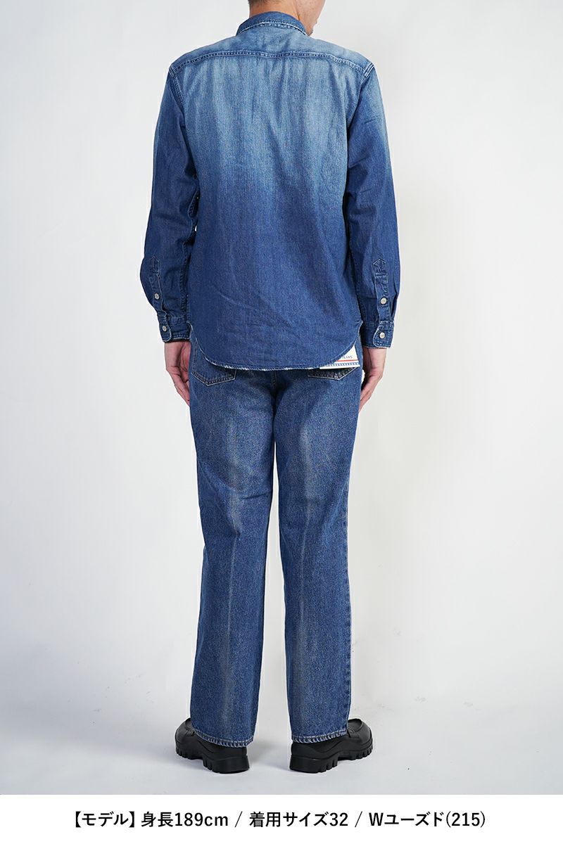 FREEMANS SPORTING CLUB(フリーマンズ スポーティング クラブ)ROSEDALE JEANS STRAIGHT ローズデールジーンズストレートパンツ FY243PTA01 -6