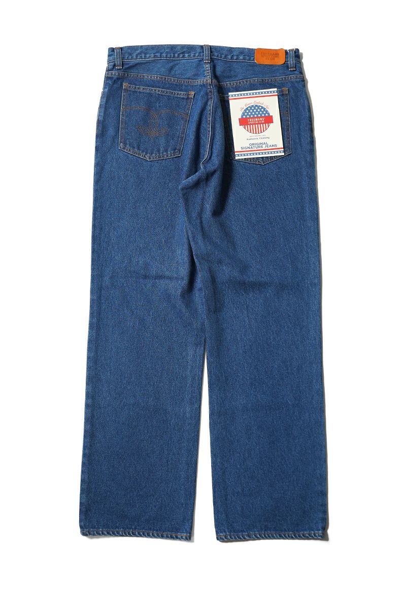 FREEMANS SPORTING CLUB(フリーマンズ スポーティング クラブ)ROSEDALE JEANS STRAIGHT ローズデールジーンズストレートパンツ FY243PTA01 -22