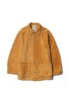 BOWWOW(バウワウ)WOVEN SUEDE COVERALL ウーヴェンスエードカバーオール BW242-WSCA
