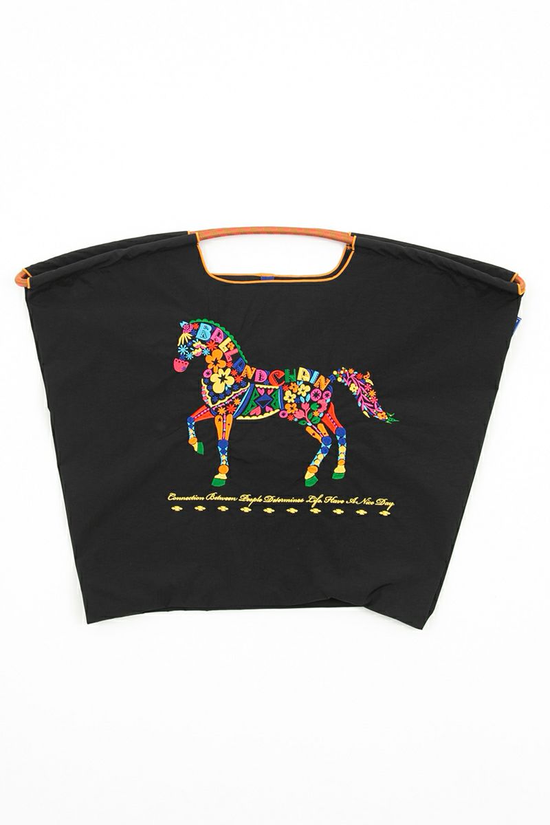 Ball & Chain(ボールアンドチェーン)FLOWER HORSE (L) フラワーホースL ショッピングバック トートバッグ 301135 -1