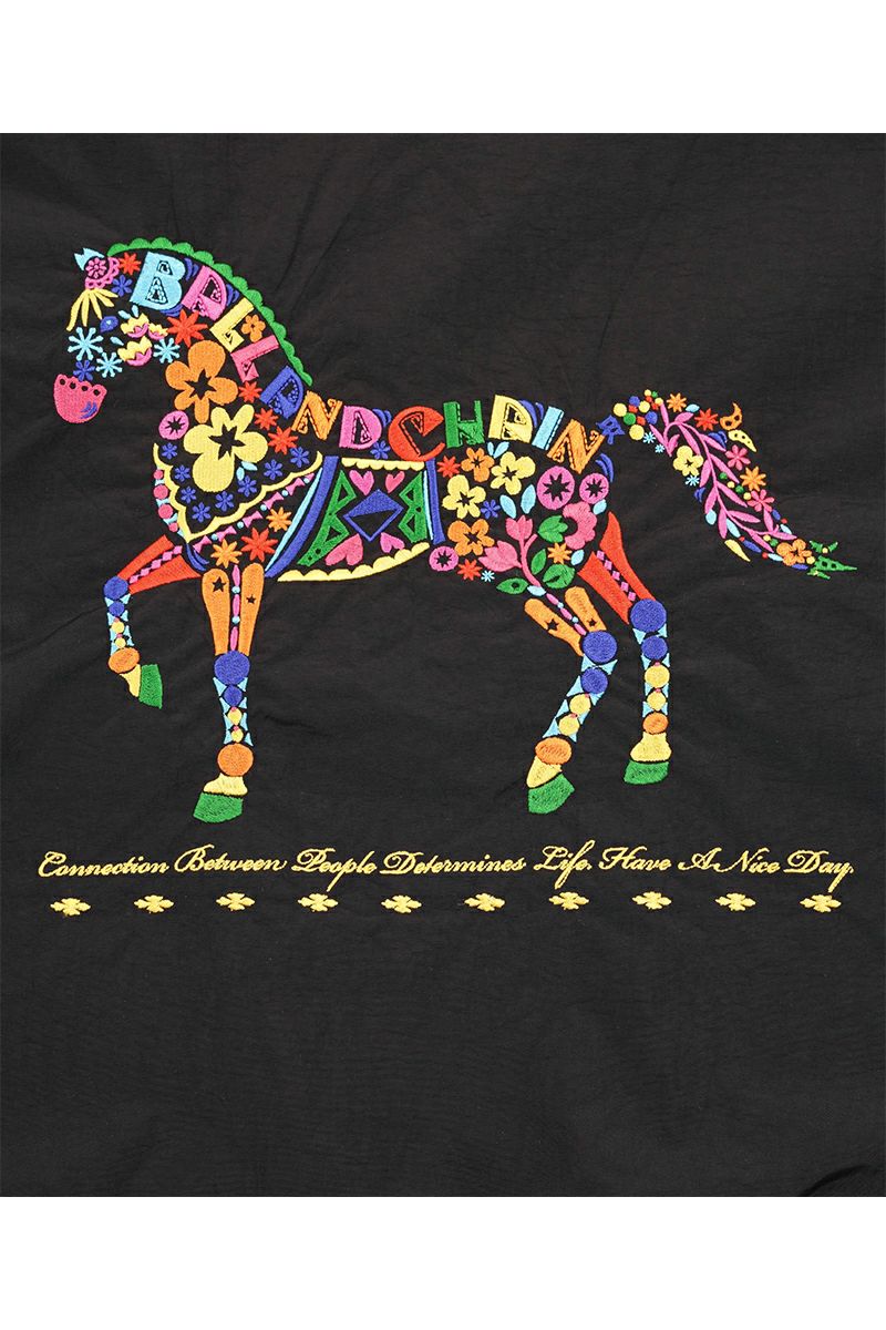 Ball & Chain(ボールアンドチェーン)FLOWER HORSE (L) フラワーホースL ショッピングバック トートバッグ 301135 -5