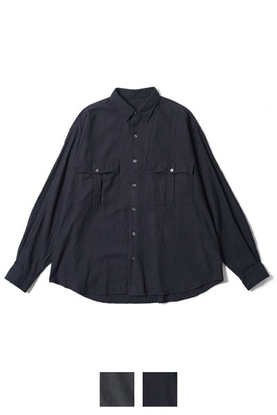 Porter Classic(ポータークラシック)ROLL UP FLANNEL SHIRT ロールアップフランネルシャツ PC-016-2470
