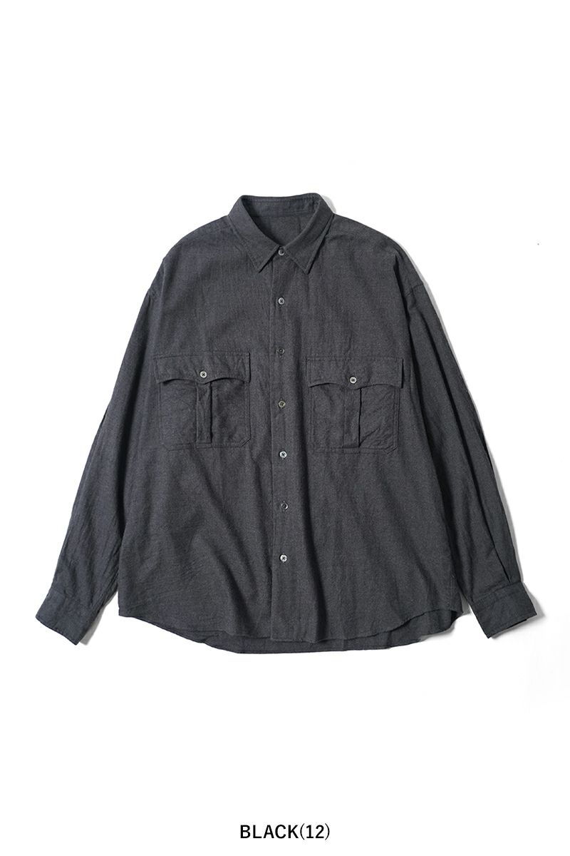Porter Classic(ポータークラシック)ROLL UP FLANNEL SHIRT ロールアップフランネルシャツ PC-016-2470 -9