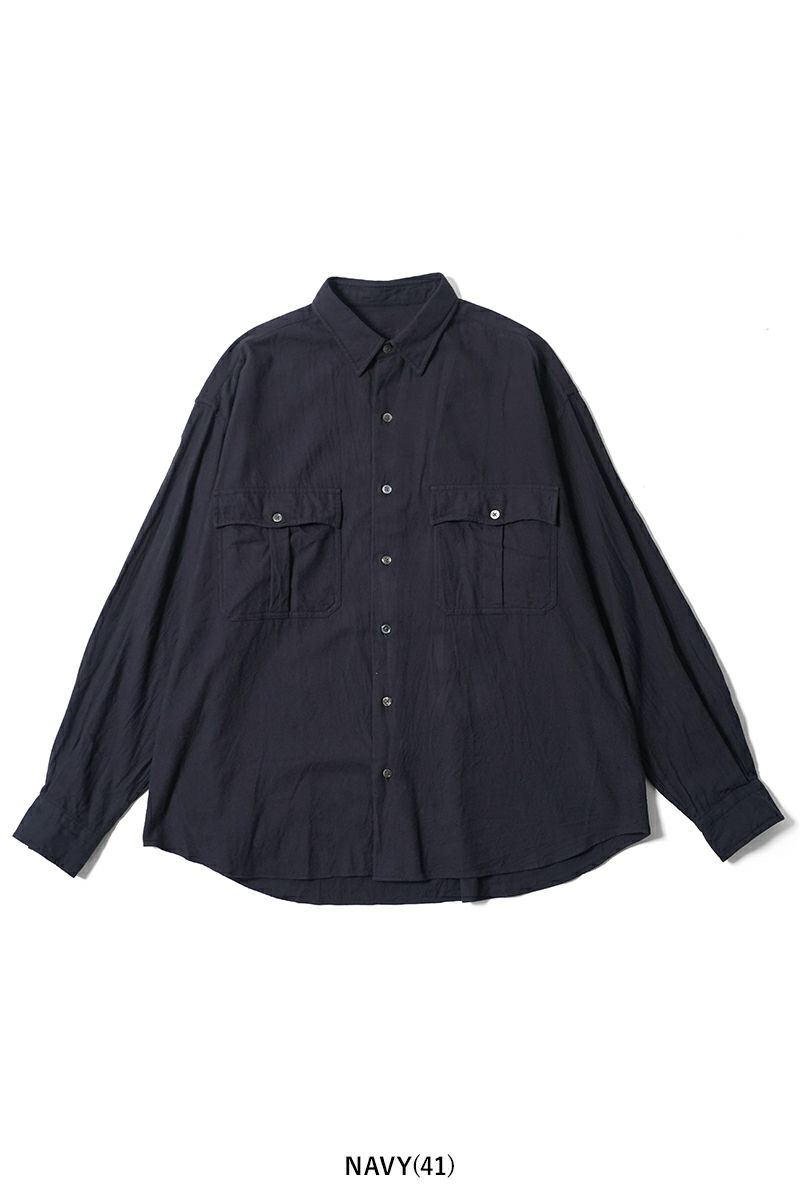 Porter Classic(ポータークラシック)ROLL UP FLANNEL SHIRT ロールアップフランネルシャツ PC-016-2470 -10