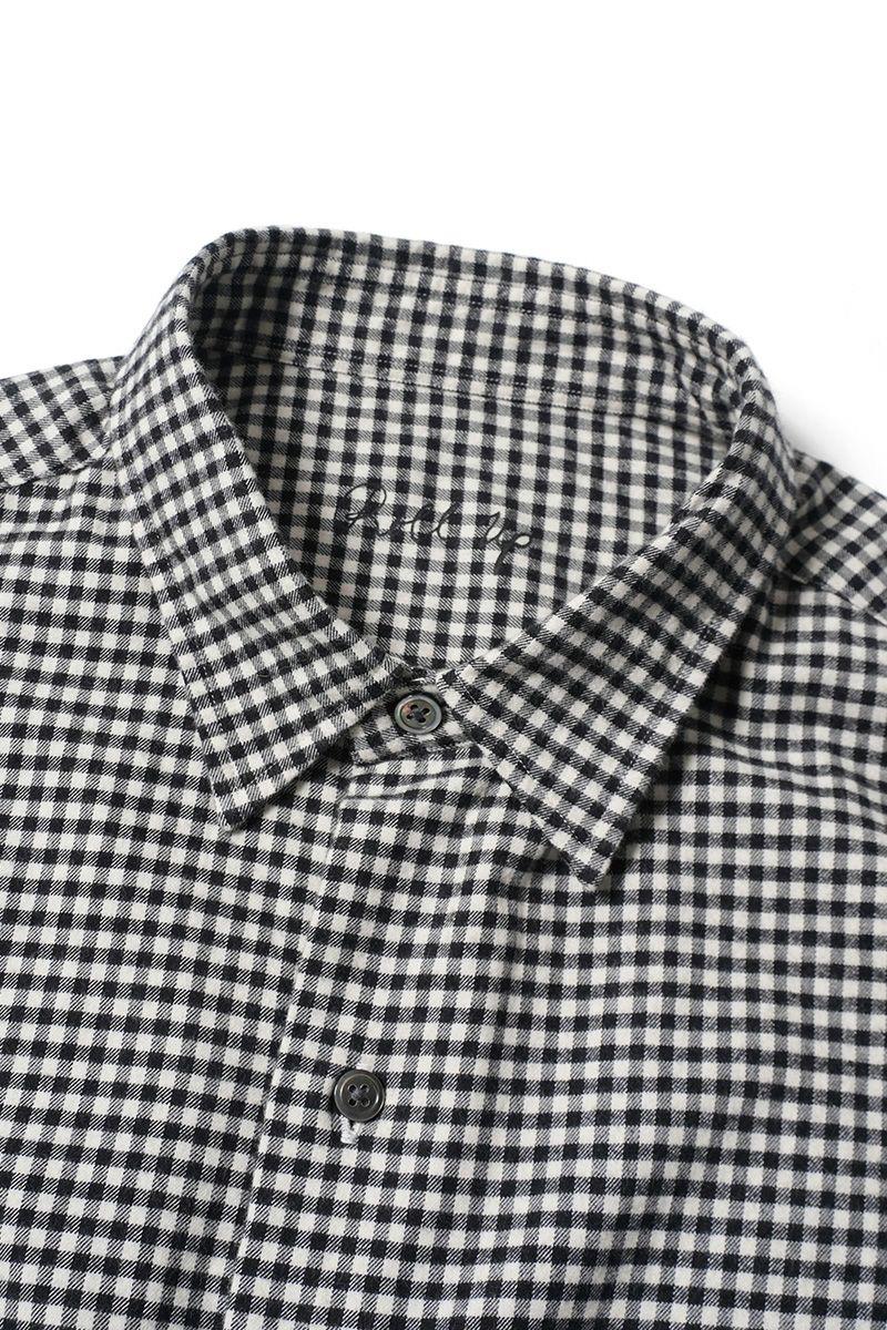 Porter Classic(ポータークラシック)ROLL UP FLANNEL GINGHAM CHECK SHIRT ロールアップフランネルギンガムチェックシャツ PC-016-3042 -2