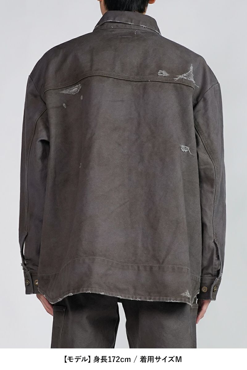 KAMIYA(カミヤ)BORO Duck Jacket ボロダックジャケット G13JK023 -10