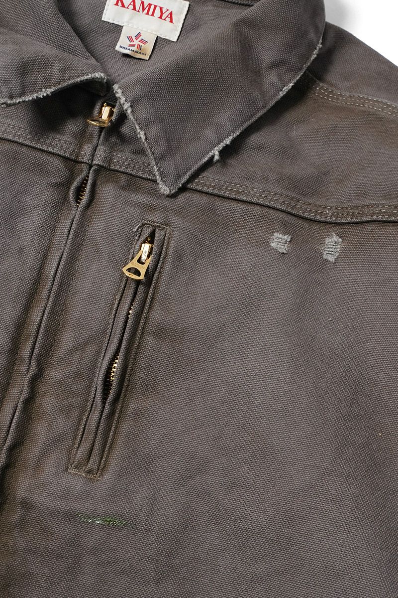 KAMIYA(カミヤ)BORO Duck Jacket ボロダックジャケット G13JK023 -14