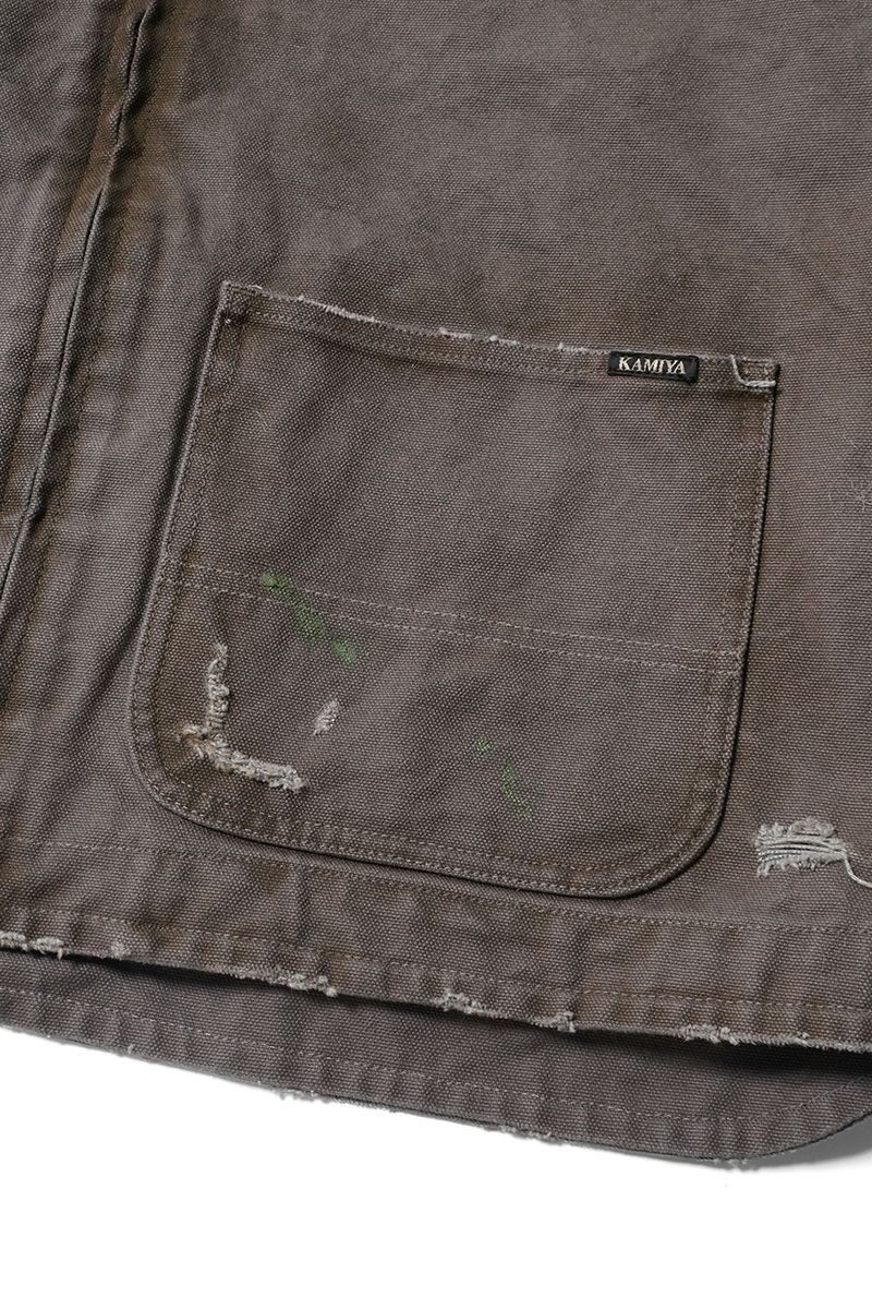 KAMIYA(カミヤ)BORO Duck Jacket ボロダックジャケット G13JK023 -17