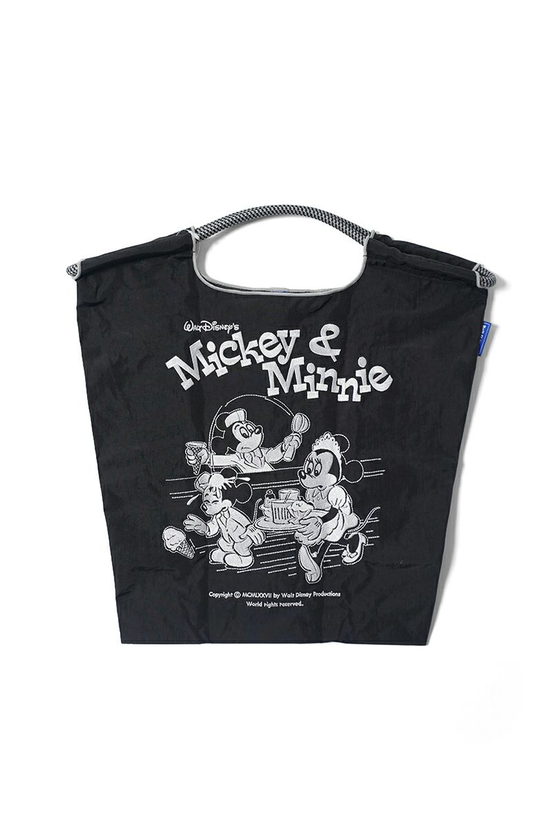 Ball & Chain(ボールアンドチェーン)Mickey&Minnie (M) ミッキーアンドミニ―M ショッピングバック トートバッグ 324004 -1