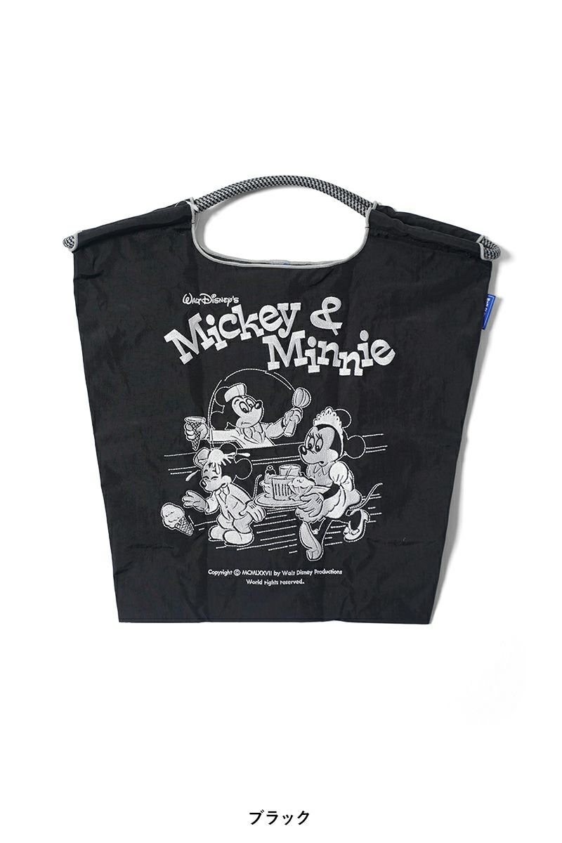Ball & Chain(ボールアンドチェーン)Mickey&Minnie (M) ミッキーアンドミニ―M ショッピングバック トートバッグ 324004 -5