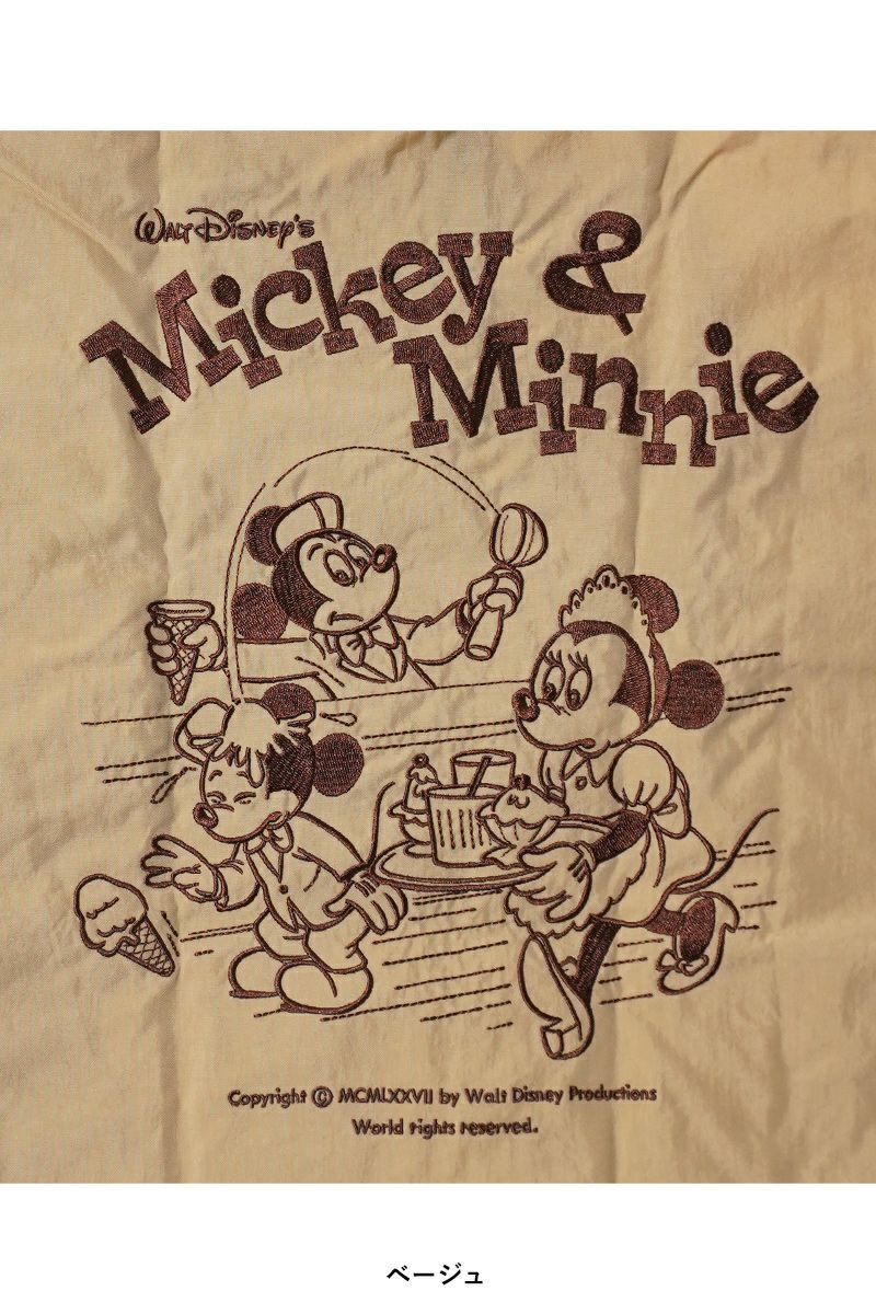 Ball & Chain(ボールアンドチェーン)Mickey&Minnie (M) ミッキーアンドミニ―M ショッピングバック トートバッグ 324004 -8