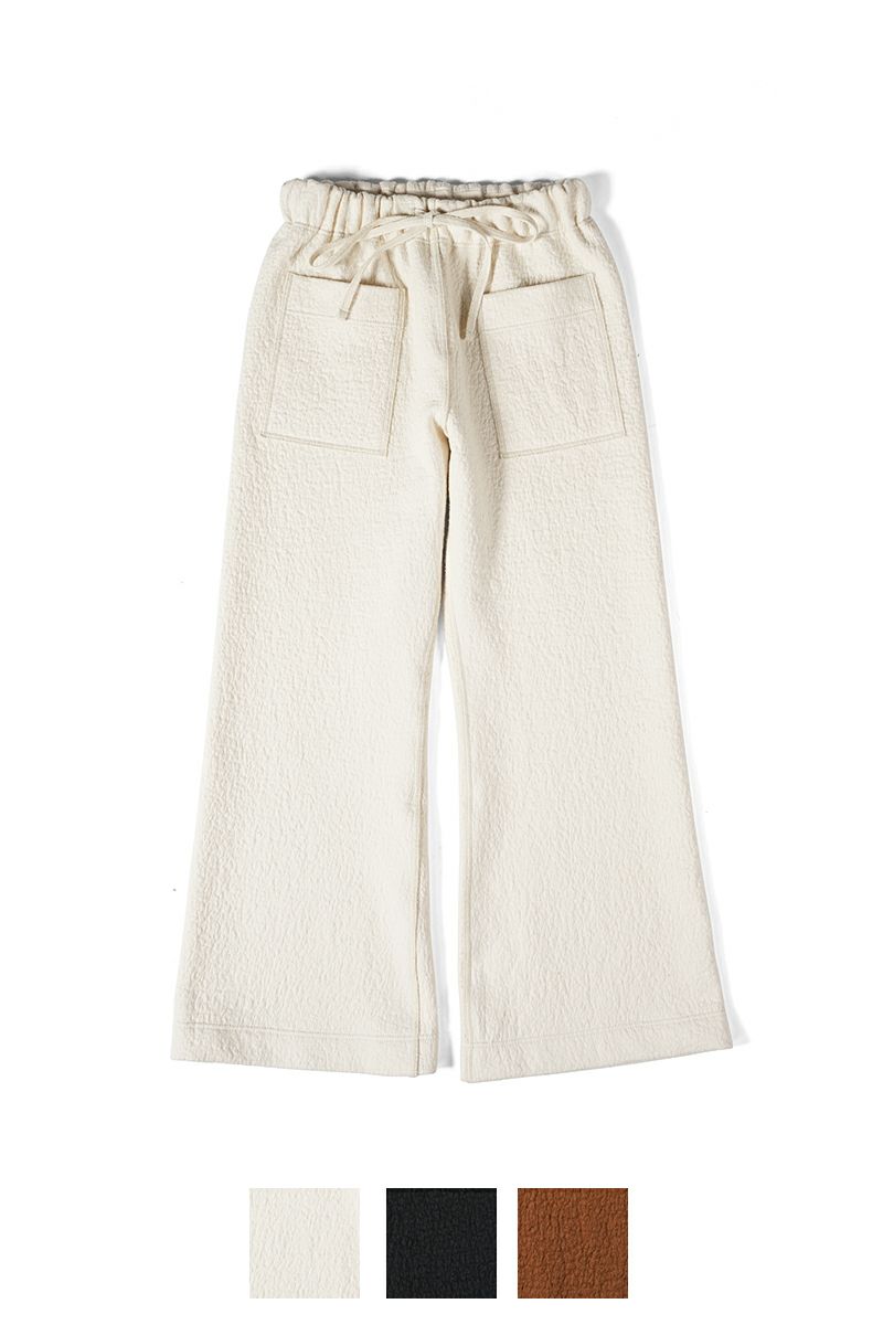 kengo(ケンゴ)cotton wool bokomoko flare pants コットンウール ボコモコ フレアパンツ K24FW-PA3