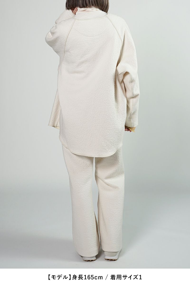 kengo(ケンゴ)cotton wool bokomoko flare pants コットンウール ボコモコ フレアパンツ K24FW-PA3 -5