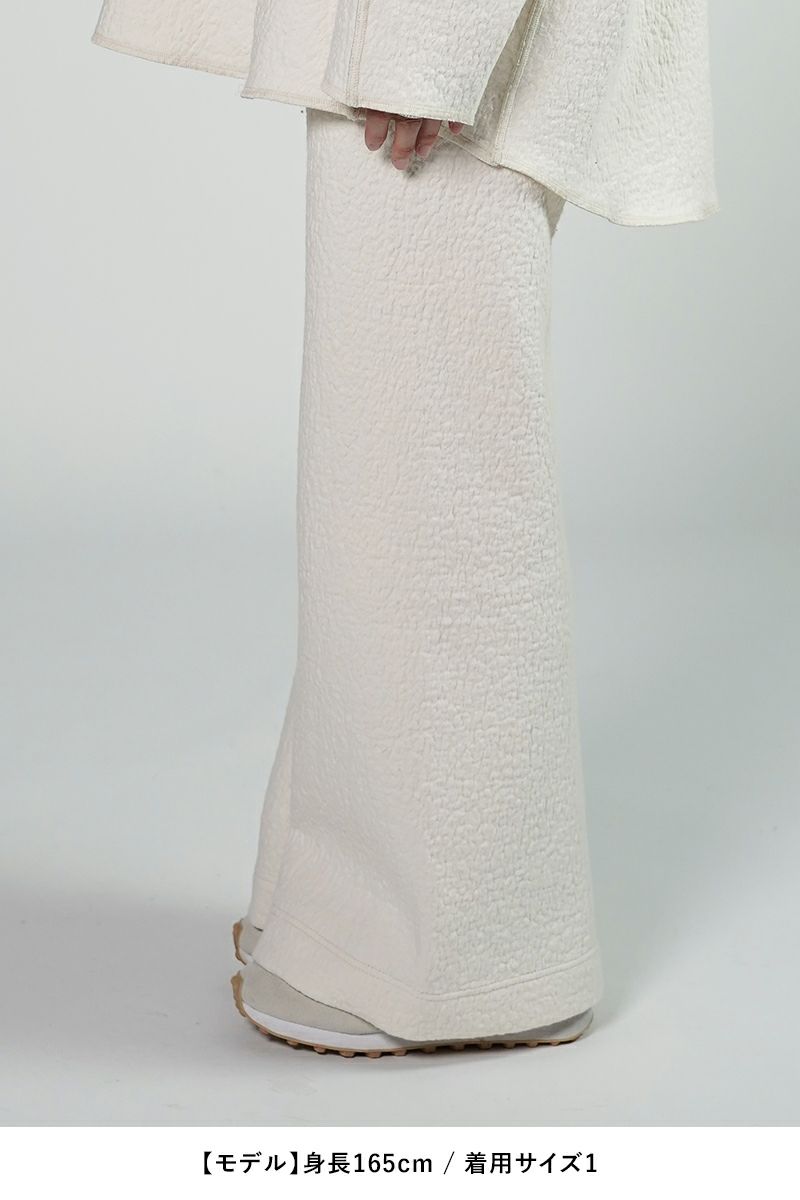 kengo(ケンゴ)cotton wool bokomoko flare pants コットンウール ボコモコ フレアパンツ K24FW-PA3 -7